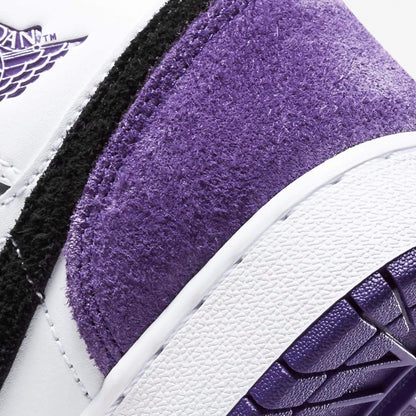 Air Jordan 1 Mid SE GS 'Varsity Purple' — UK 13.5 | EU 32 | US 1Y — Alternate View 7