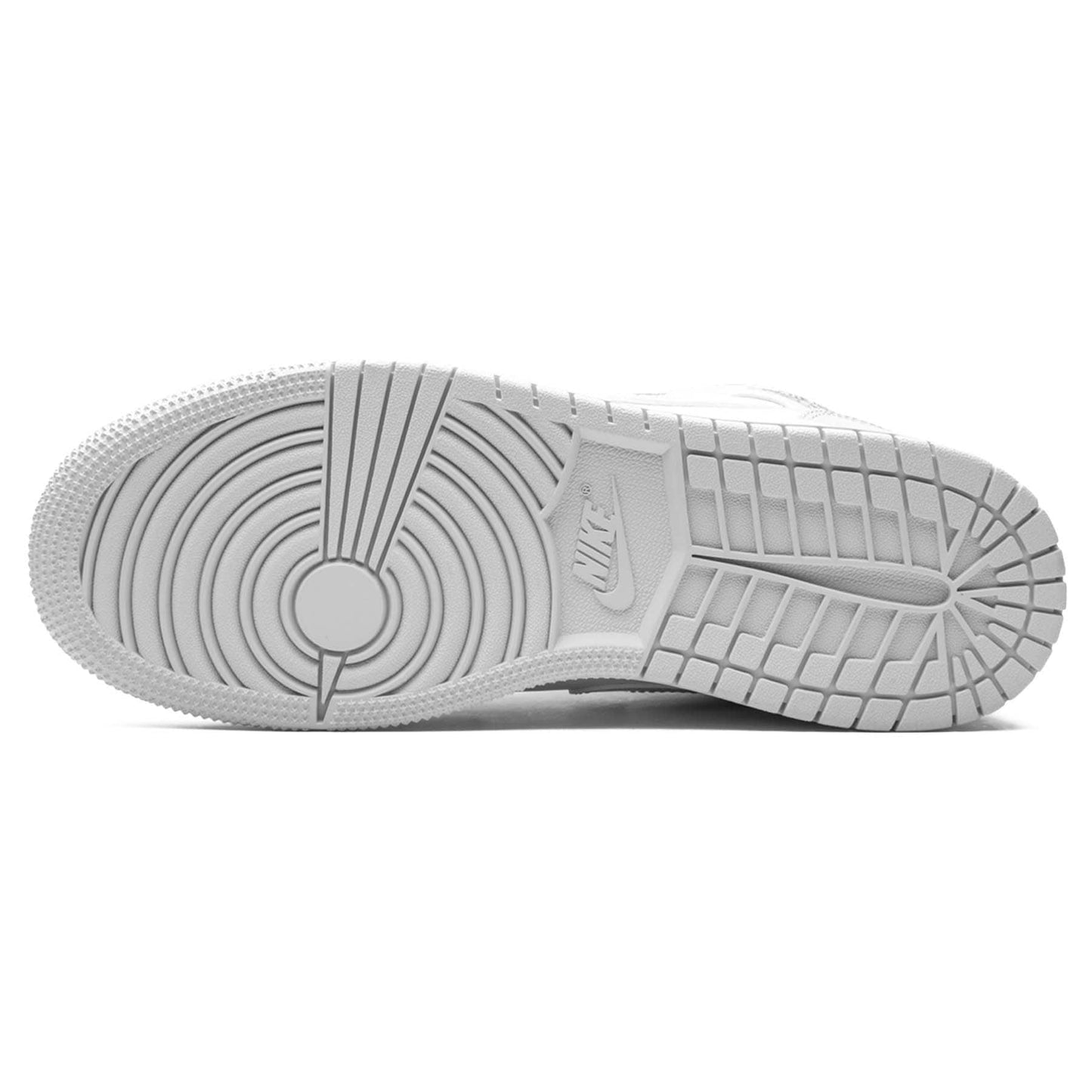 Air Jordan 1 Mid SE GS 'Swoosh Logo - Grey Camo' — UK 13.5 | EU 32 | US 1Y — Detail View