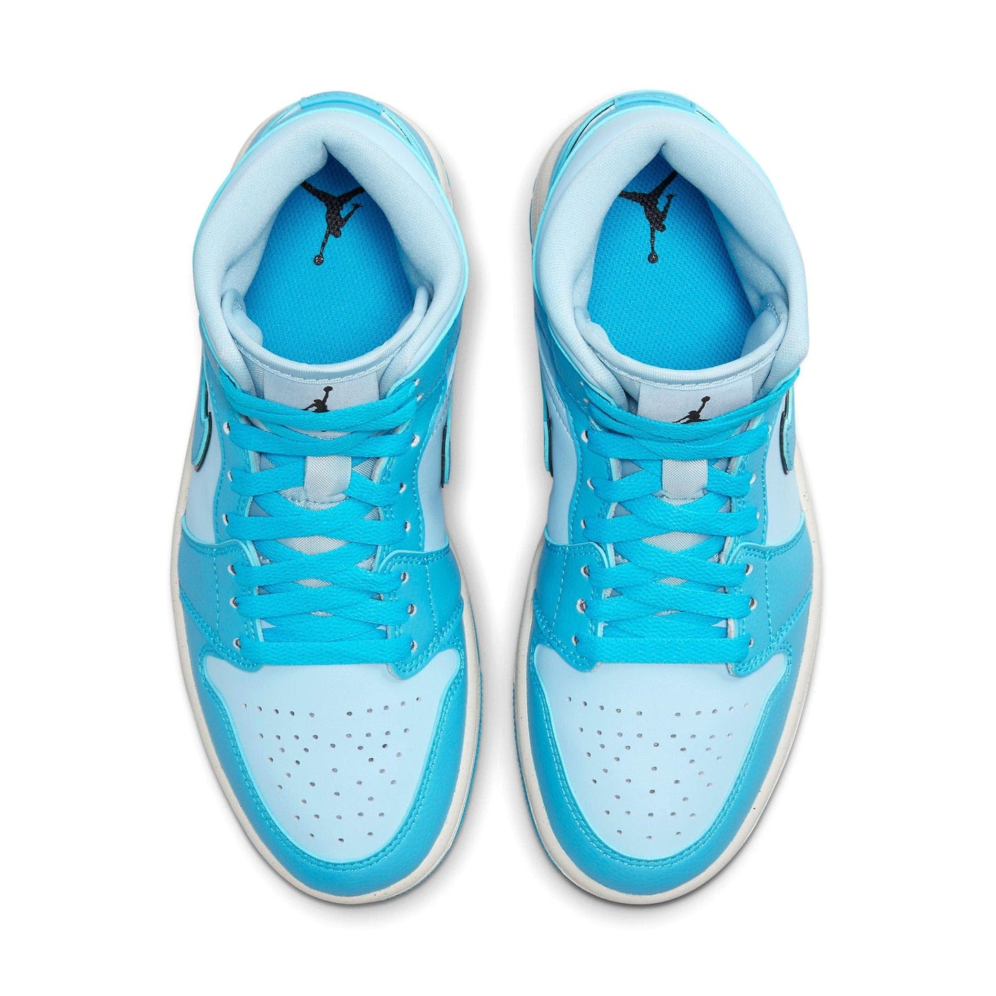 Air Jordan 1 Mid Wmns 'Ice Blue' — UK 2.5 | EU 35.5 | US 5 — Back View