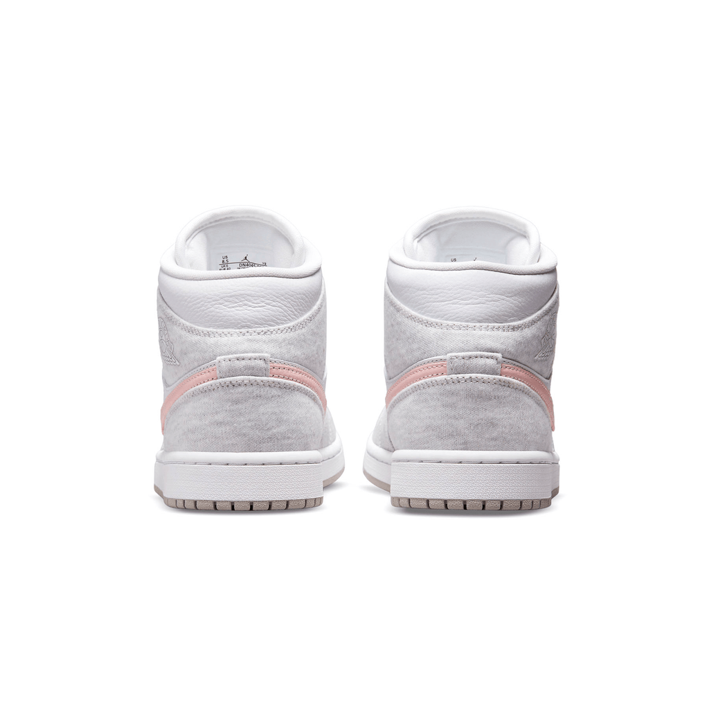 Air Jordan 1 Mid SE Wmns 'White Light Iron Ore' — UK 2.5 | EU 35.5 | US 5 — Top View