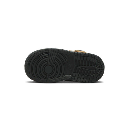 Air Jordan 1 Mid SE TD 'Metallic Gold Black' — UK 0C | EU 15 | US 0C — Detail View