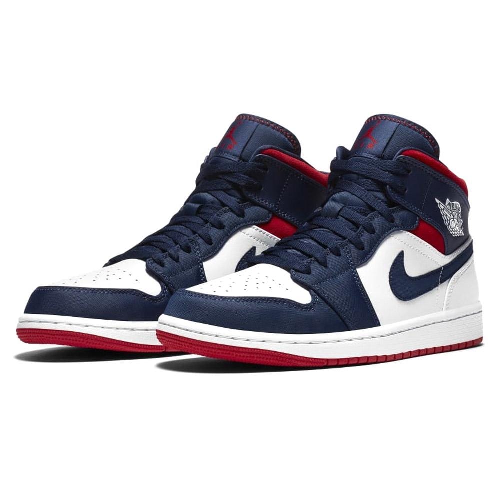 Air Jordan 1 Mid SE “Olympic USA” — UK 3 | EU 35.5 | US 3.5 — Back View