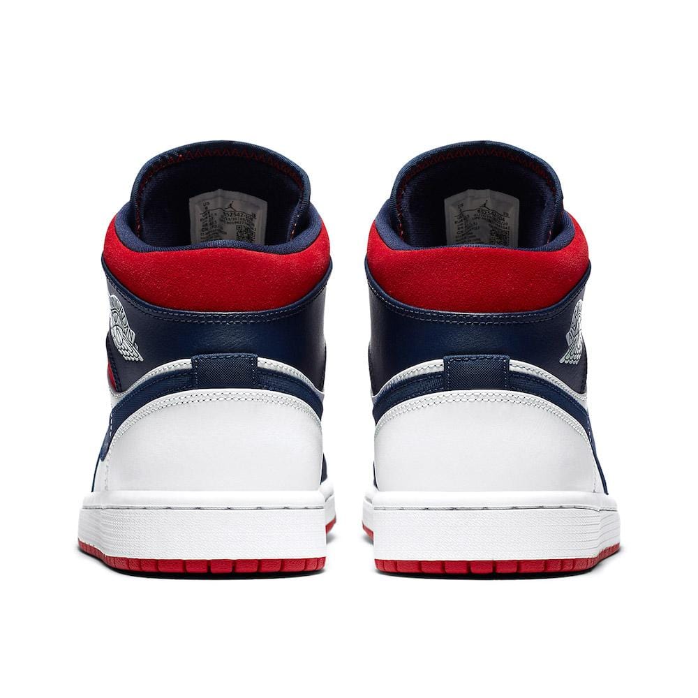 Air Jordan 1 Mid SE “Olympic USA” — UK 3 | EU 35.5 | US 3.5 — Detail View