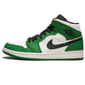 Air Jordan 1 Mid 'Pine Green' — 3 UK | 35.5 EU — Front View