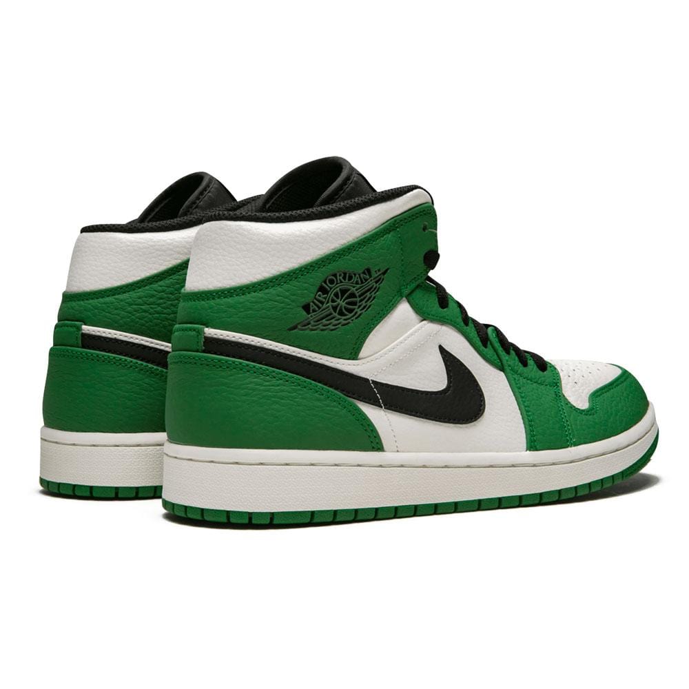 Air Jordan 1 Mid 'Pine Green' — 3 UK | 35.5 EU — Back View