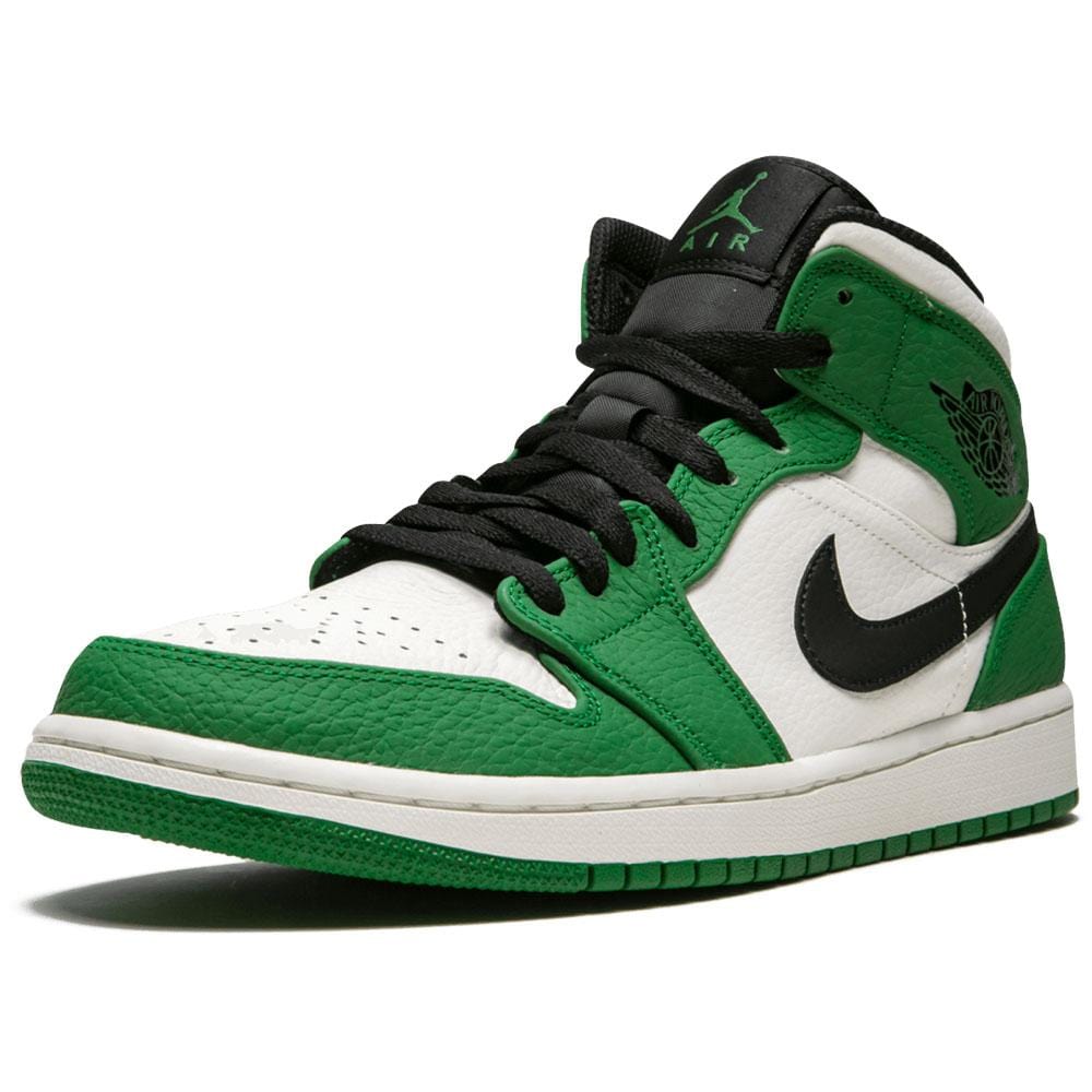 Air Jordan 1 Mid 'Pine Green' — 3 UK | 35.5 EU — Top View