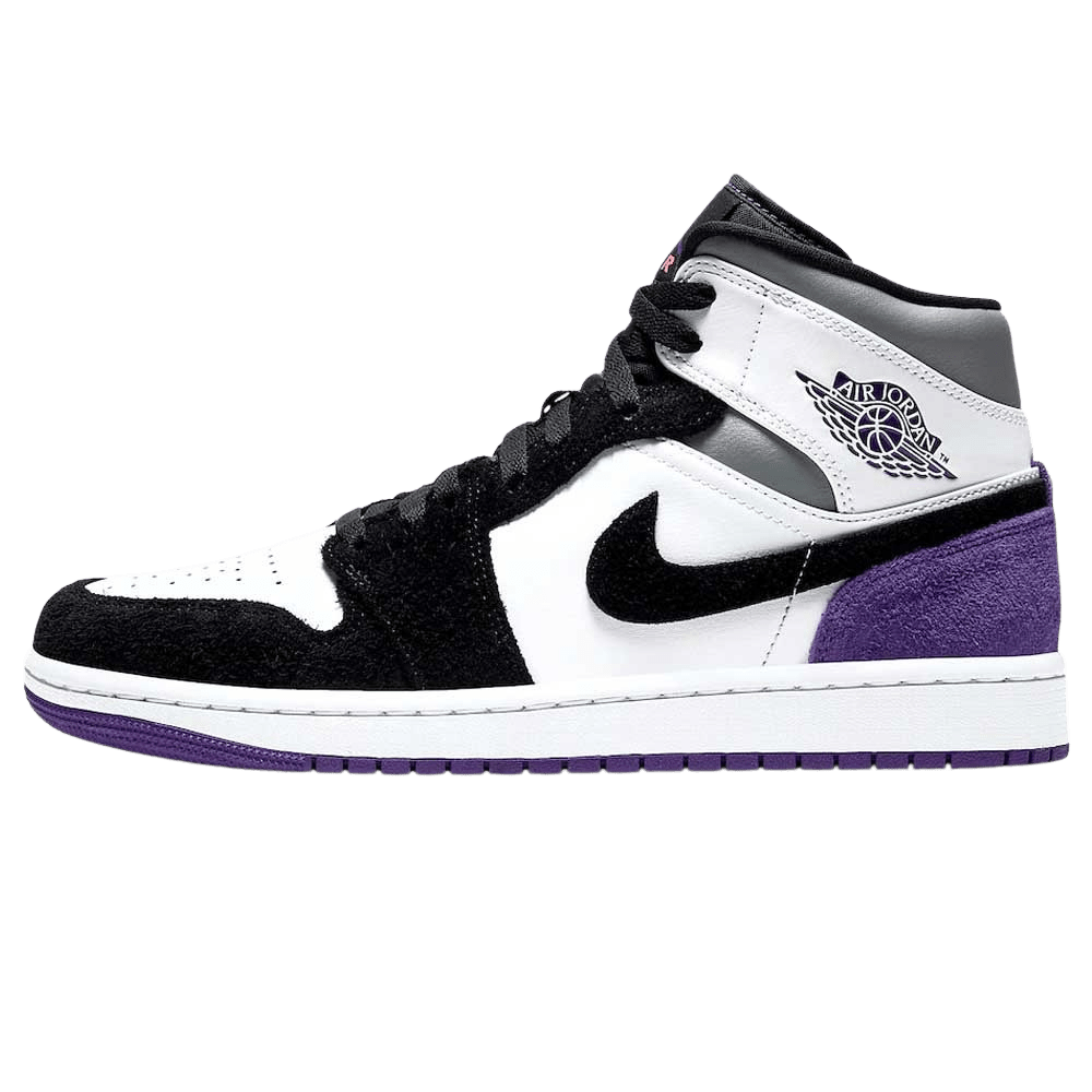 Air Jordan 1 Mid SE 'Varsity Purple' — UK 3 | EU 35.5 | US 3.5 — Front View