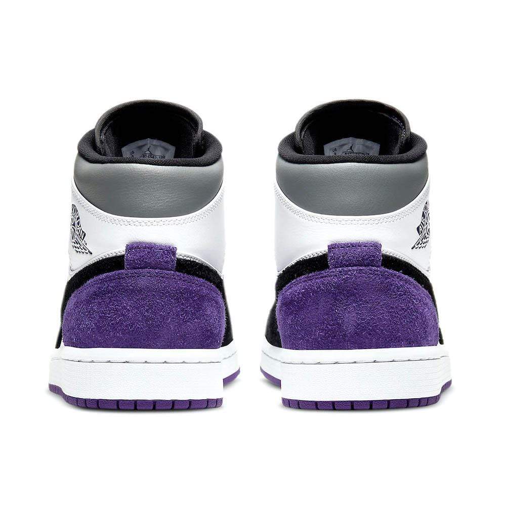 Air Jordan 1 Mid SE 'Varsity Purple' — UK 3 | EU 35.5 | US 3.5 — Top View