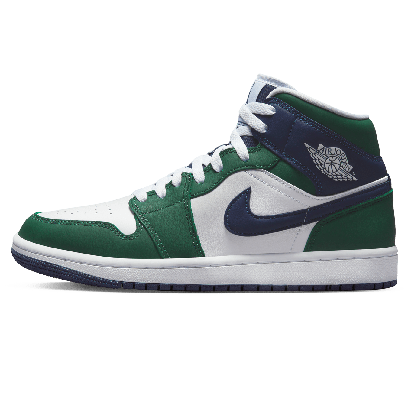 Air Jordan 1 Mid SE Wmns 'Noble Green' — UK 2.5 | EU 35.5 | US 5 — Front View