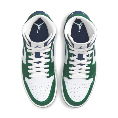 Air Jordan 1 Mid SE Wmns 'Noble Green' — UK 2.5 | EU 35.5 | US 5 — Back View