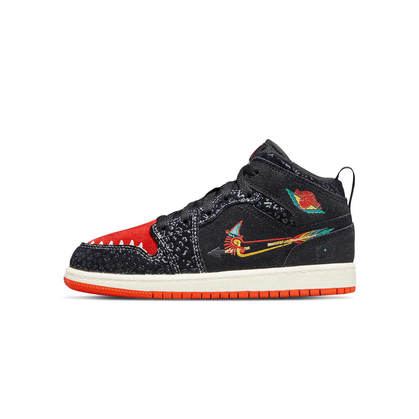 Air Jordan 1 Mid SE PS 'SiEMPRE Familia' — UK 10C | EU 27.5 | US 10.5C — Front View