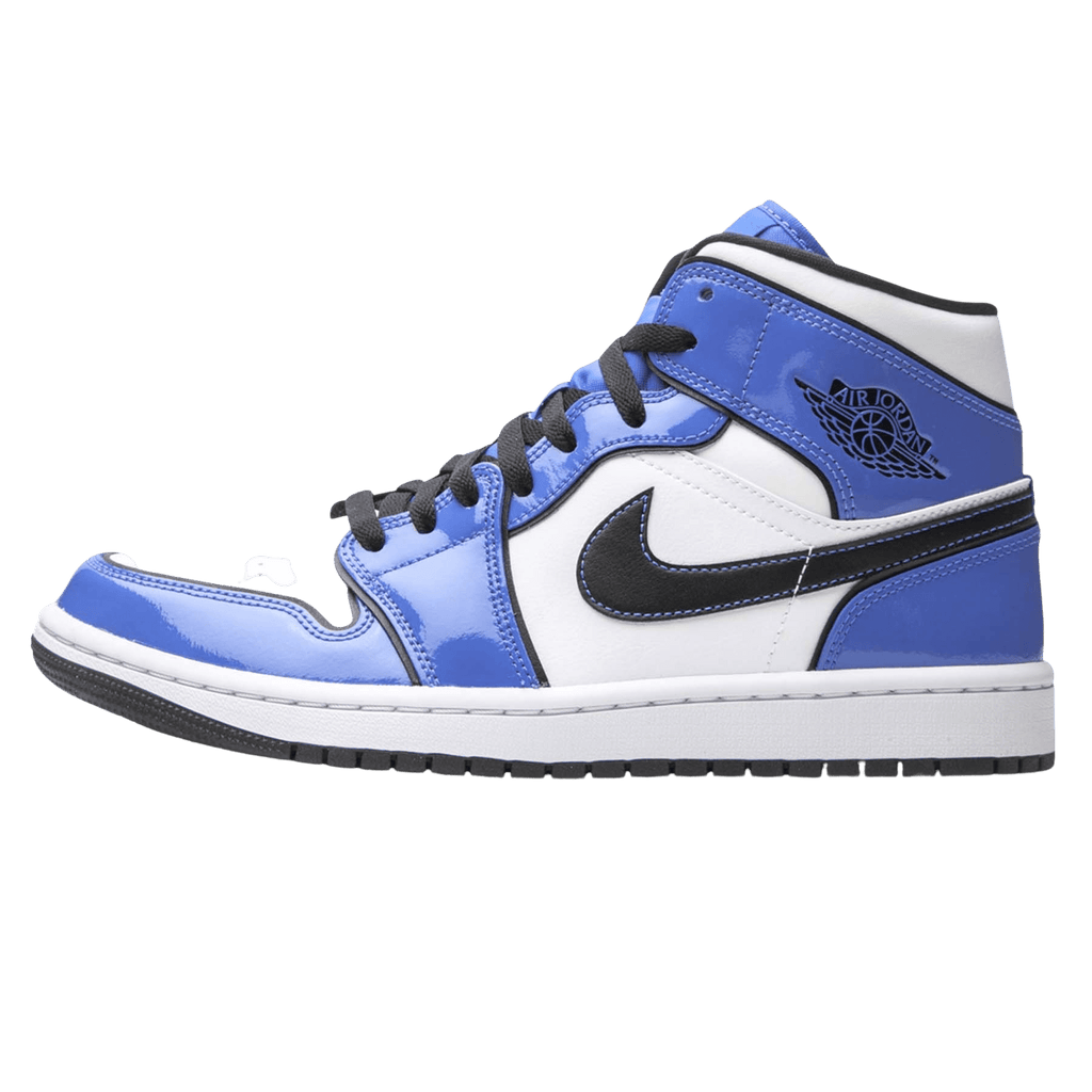 Air Jordan 1 Mid SE 'Signal Blue' — UK 3 | EU 35.5 | US 3.5 — Front View