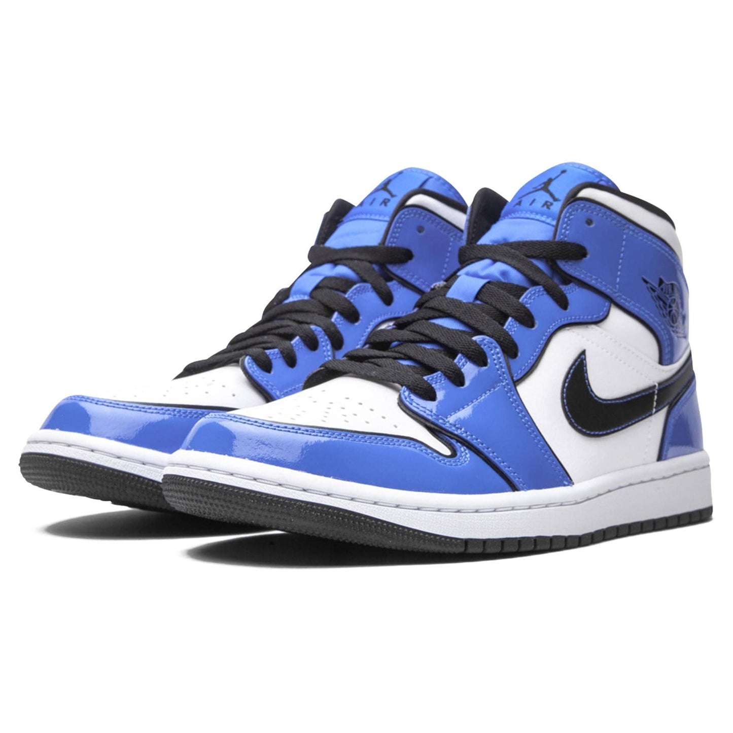 Air Jordan 1 Mid SE 'Signal Blue' — UK 3 | EU 35.5 | US 3.5 — Side View