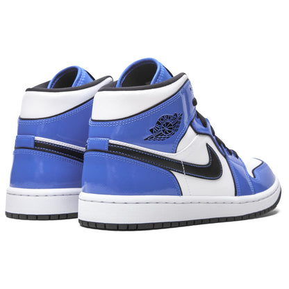 Air Jordan 1 Mid SE 'Signal Blue' — UK 3 | EU 35.5 | US 3.5 — Back View