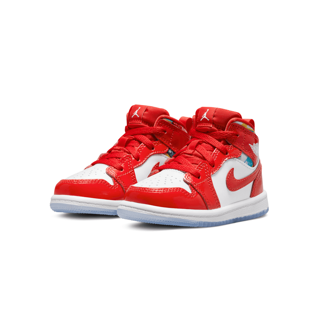 Air Jordan 1 Mid SE TD 'Barcelona Sweater' — UK 0C | EU 15 | US 0C — Side View