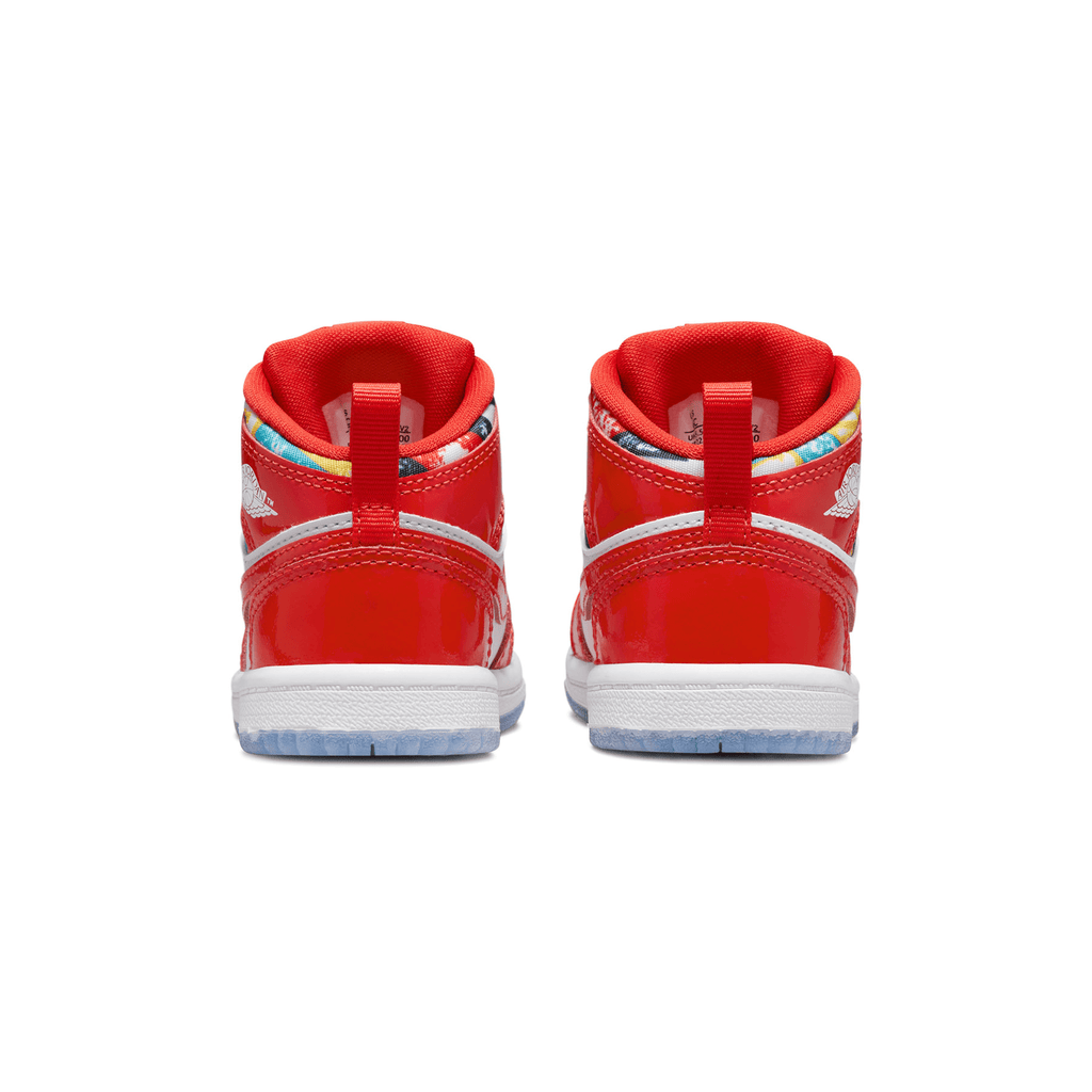 Air Jordan 1 Mid SE TD 'Barcelona Sweater' — UK 0C | EU 15 | US 0C — Top View