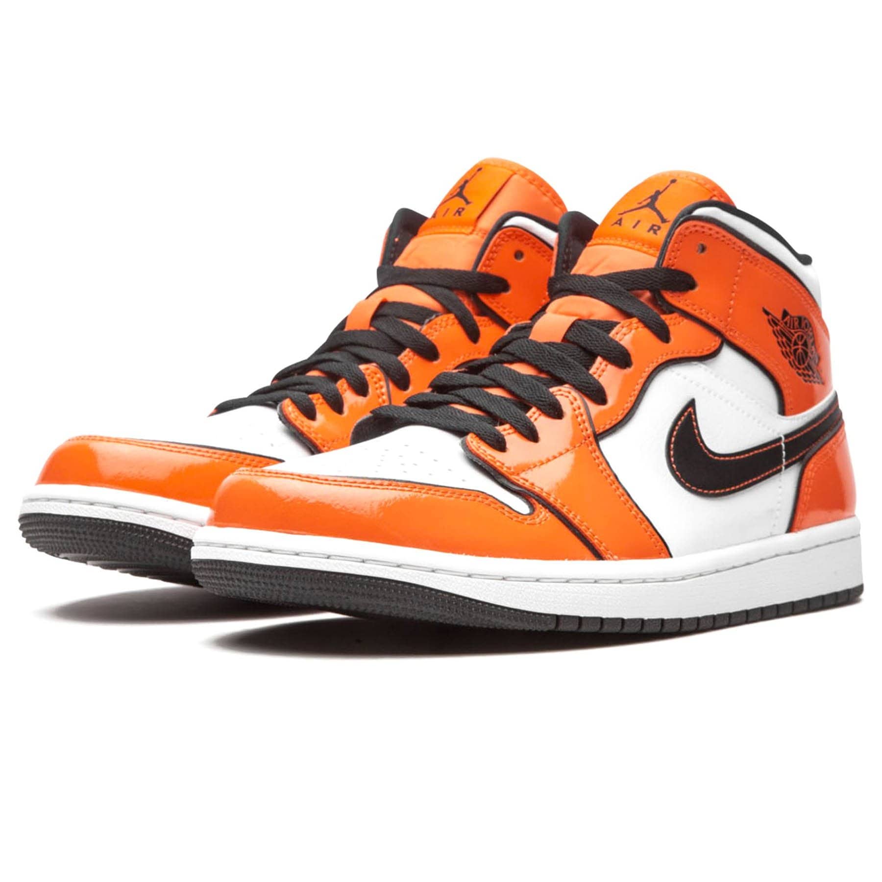 Air Jordan 1 Mid SE 'Turf Orange' — UK 3 | EU 35.5 | US 3.5 — Side View