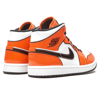 Air Jordan 1 Mid SE 'Turf Orange' — UK 3 | EU 35.5 | US 3.5 — Back View