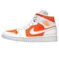 Air Jordan 1 Mid Wmns SE 'Bright Citrus' — UK 2.5 | EU 35.5 | US 5 — Front View
