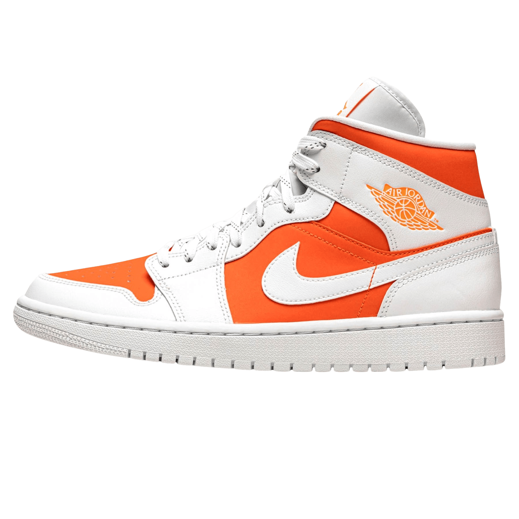 Air Jordan 1 Mid Wmns SE 'Bright Citrus' — UK 2.5 | EU 35.5 | US 5 — Front View