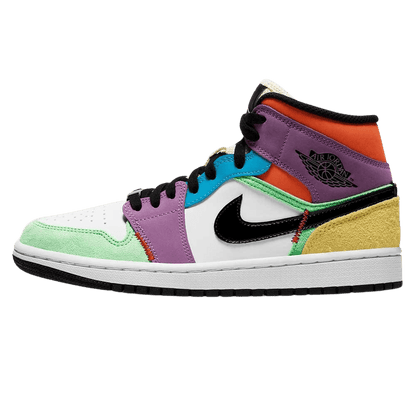 Air Jordan 1 Mid SE Multi-Colour (W) — UK 2.5 | EU 35.5 | US 5 — Front View