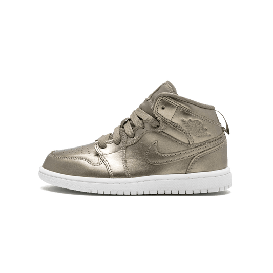 Air Jordan 1 Mid SE PS 'Sepia Stone' — UK 10C | EU 27.5 | US 10.5C — Front View