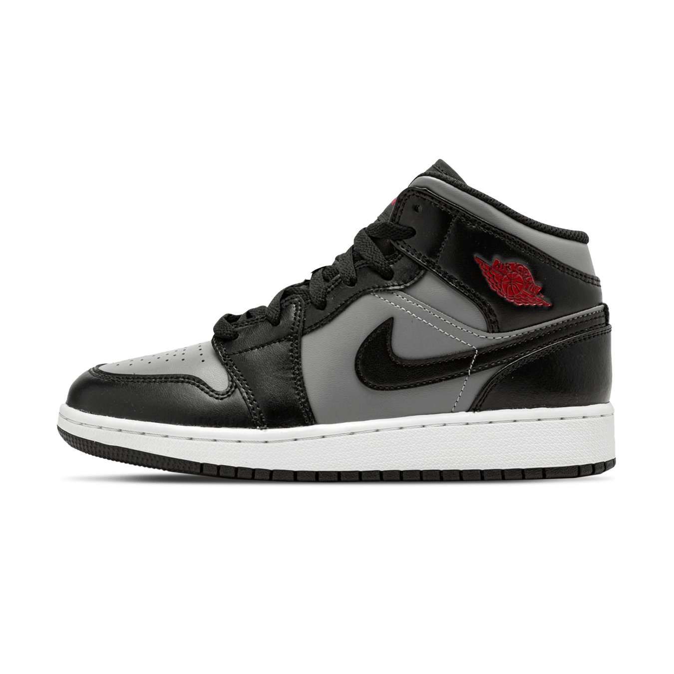 Air Jordan 1 Mid GS 'Shadow' — UK 13.5 | EU 32 | US 1Y — Front View
