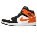 Air Jordan 1 Mid 'Shattered Backboard' — 3 UK | 35.5 EU — Front View