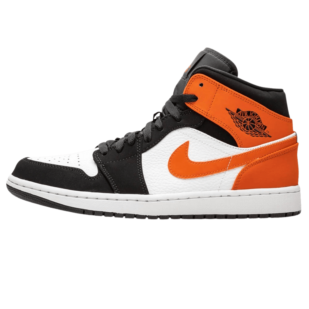 Air Jordan 1 Mid 'Shattered Backboard' — 3 UK | 35.5 EU — Front View
