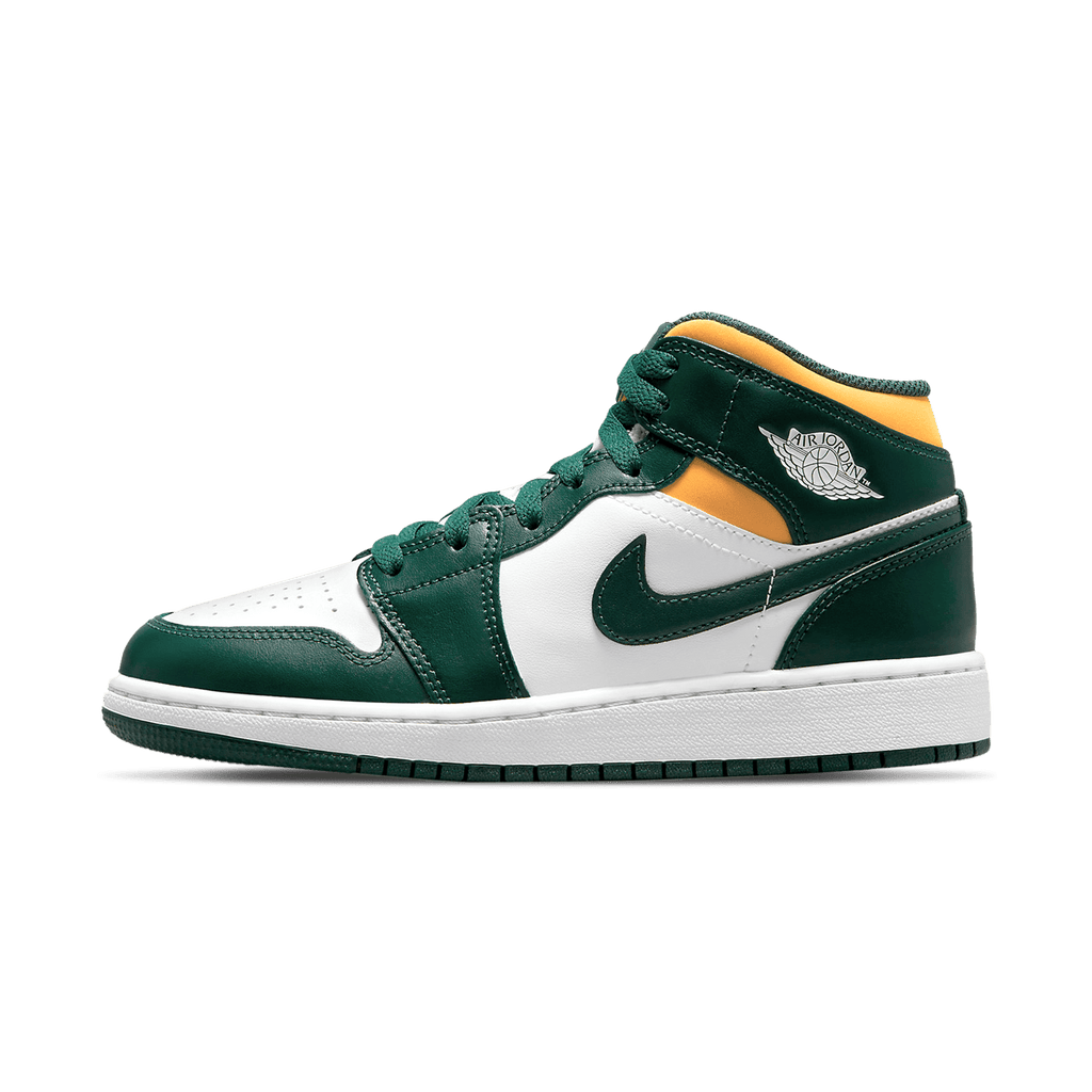 Air Jordan 1 Mid GS 'Sonics' 2021 — UK 13.5 | EU 32 | US 1Y — Front View