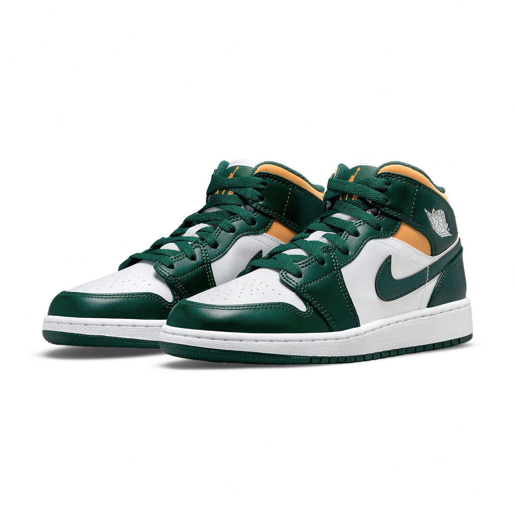 Air Jordan 1 Mid GS 'Sonics' 2021 — UK 13.5 | EU 32 | US 1Y — Side View
