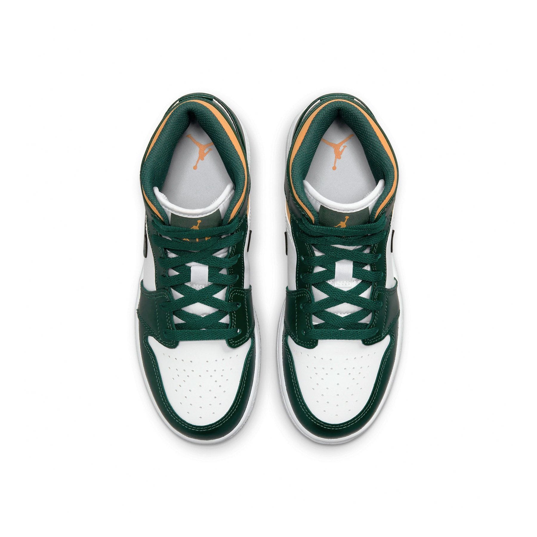 Air Jordan 1 Mid GS 'Sonics' 2021 — UK 13.5 | EU 32 | US 1Y — Back View