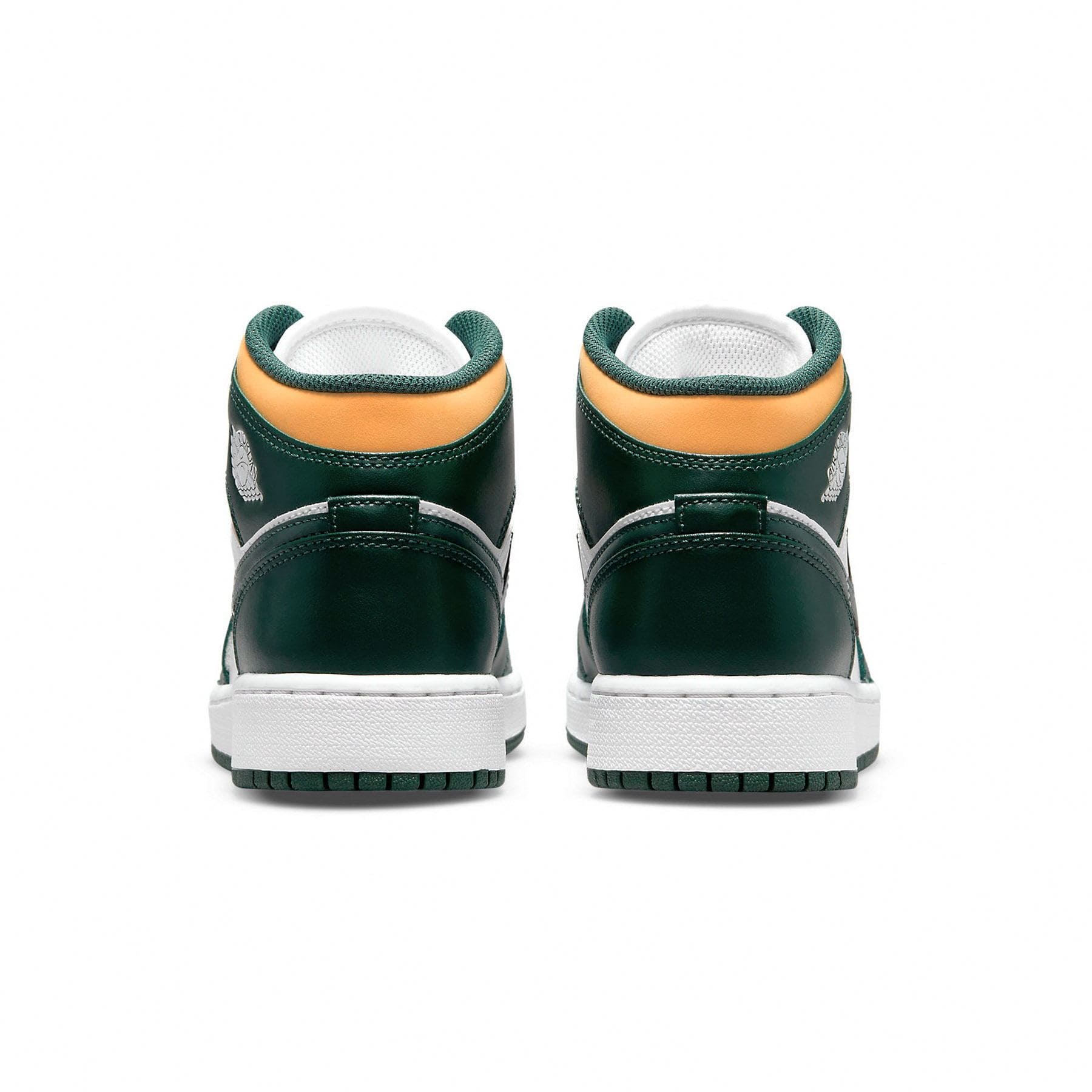 Air Jordan 1 Mid GS 'Sonics' 2021 — UK 13.5 | EU 32 | US 1Y — Top View