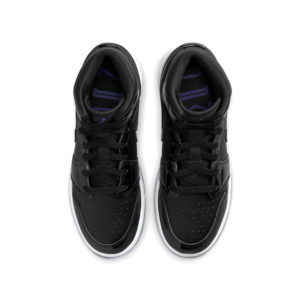 Air Jordan 1 Mid SE GS 'Space Jam' — UK 13.5 | EU 32 | US 1Y — Back View