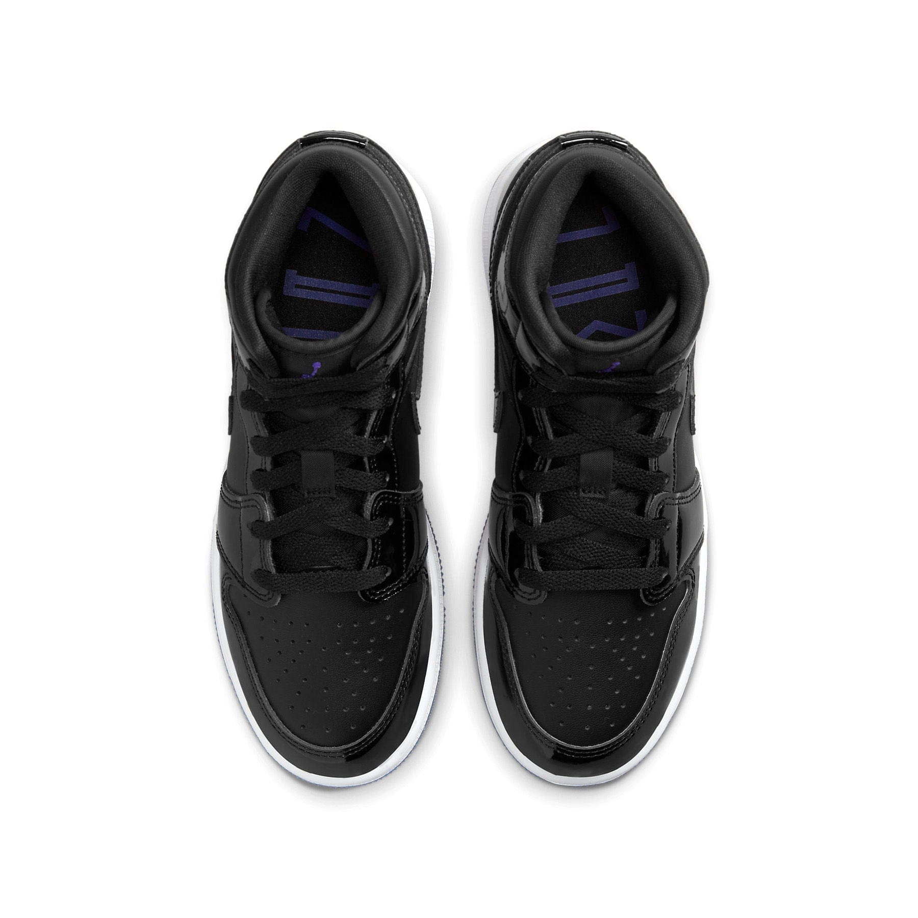 Air Jordan 1 Mid SE GS 'Space Jam' — UK 13.5 | EU 32 | US 1Y — Back View