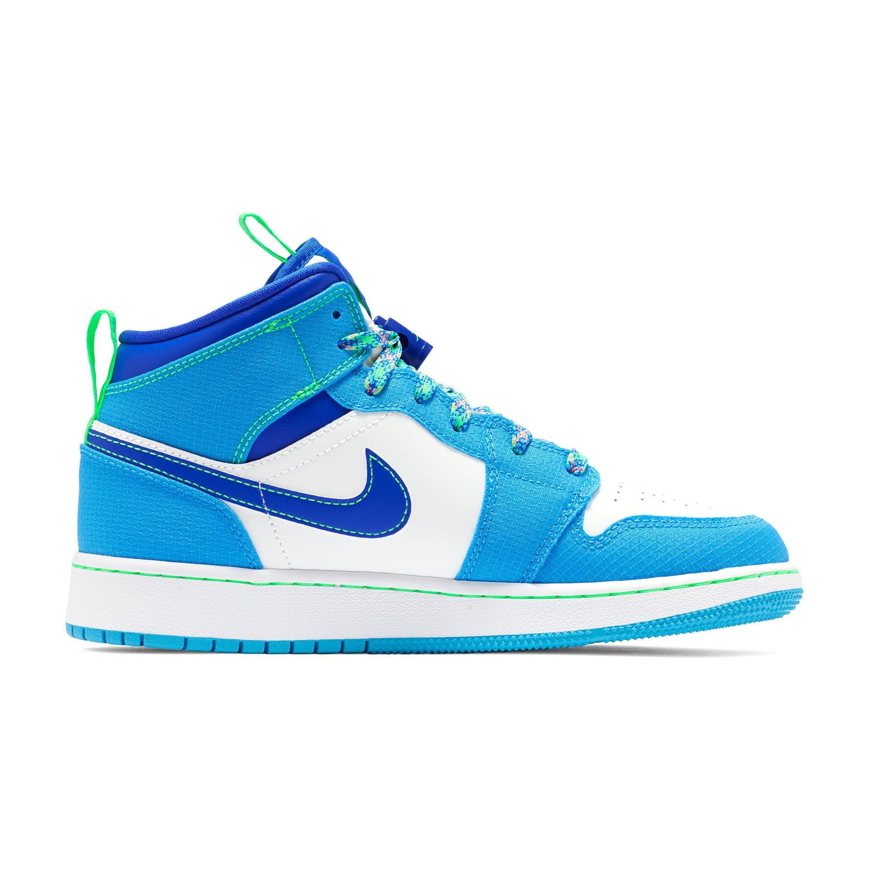 Air Jordan 1 Mid SE GS 'Sprite' — UK 13.5 | EU 32 | US 1Y — Back View