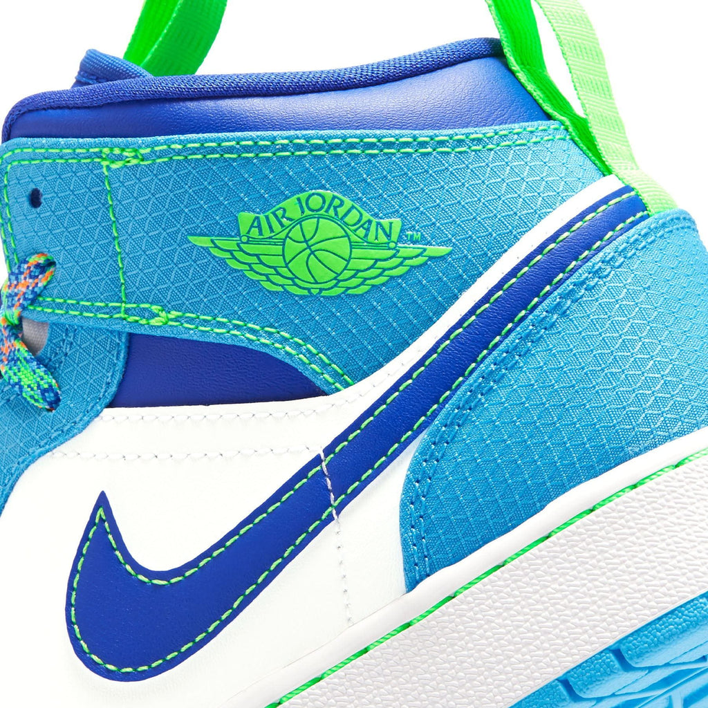 Air Jordan 1 Mid SE GS 'Sprite' — UK 13.5 | EU 32 | US 1Y — Alternate View 7