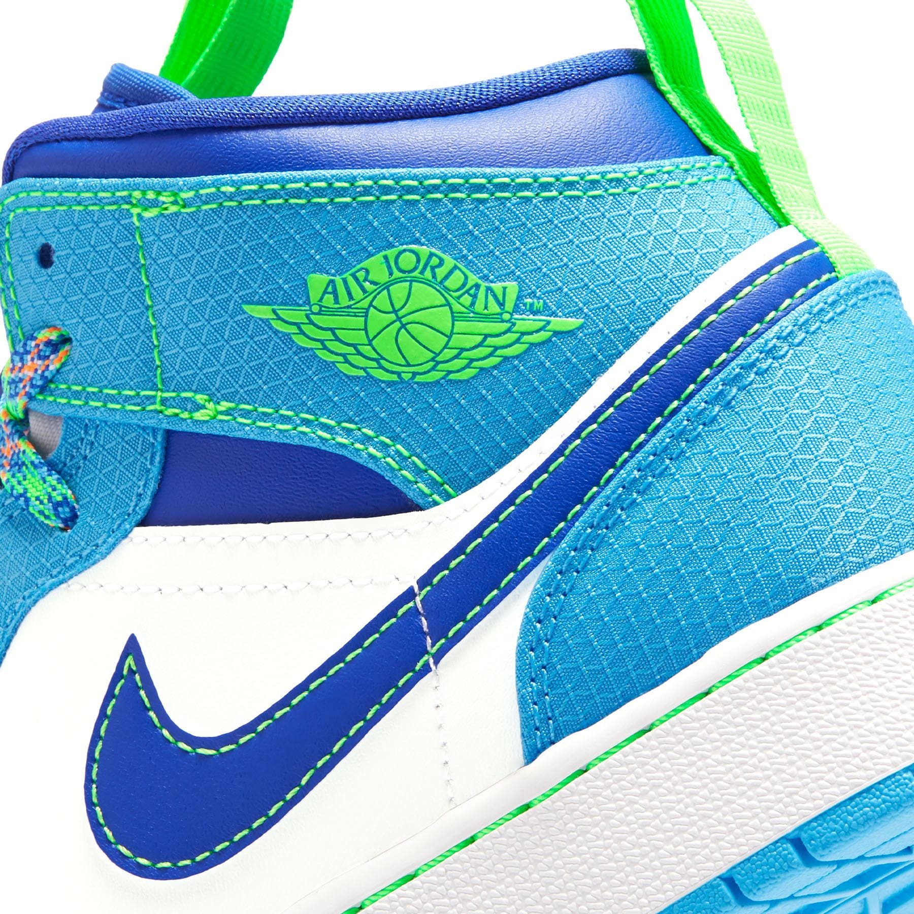 Air Jordan 1 Mid SE GS 'Sprite' — UK 13.5 | EU 32 | US 1Y — Alternate View 7