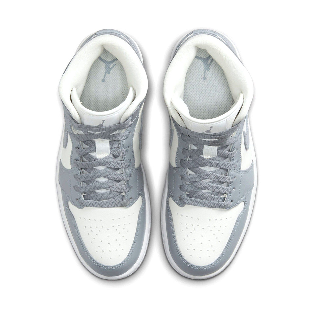 Air Jordan 1 Mid Wmns 'Stealth' — UK 2.5 | EU 35.5 | US 5 — Top View