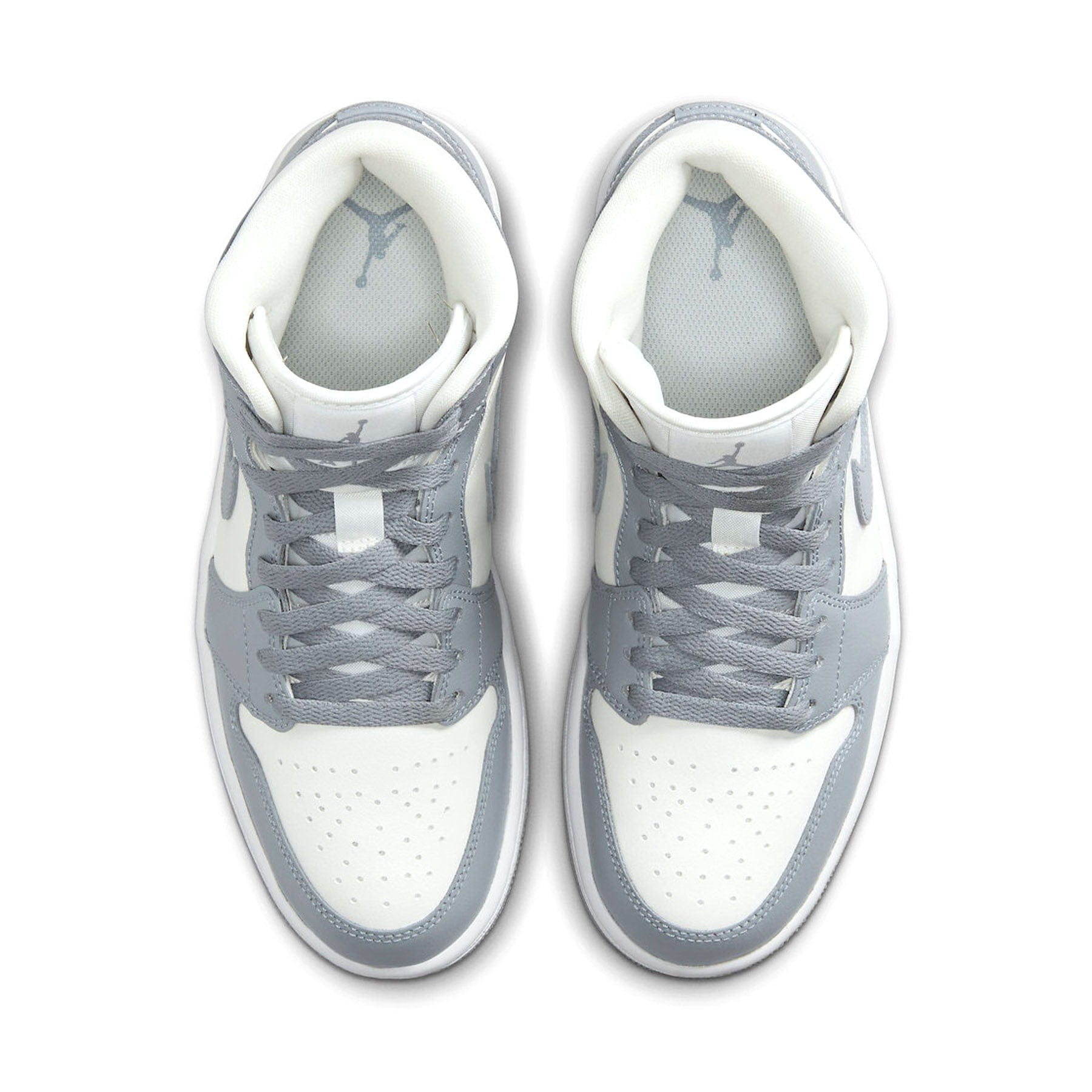 Air Jordan 1 Mid Wmns 'Stealth' — UK 2.5 | EU 35.5 | US 5 — Top View