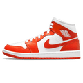 Air Jordan 1 Mid Wmns 'Syracuse' — UK 2.5 | EU 35.5 | US 5 — Front View
