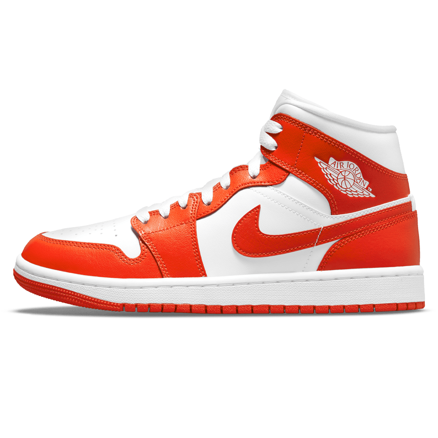 Air Jordan 1 Mid Wmns 'Syracuse' — UK 2.5 | EU 35.5 | US 5 — Front View