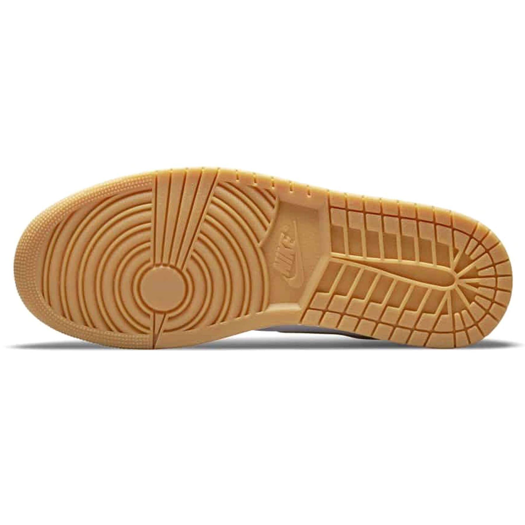 Air Jordan 1 Mid 'Tan Gum' — UK 3 | EU 35.5 | US 3.5 — Detail View