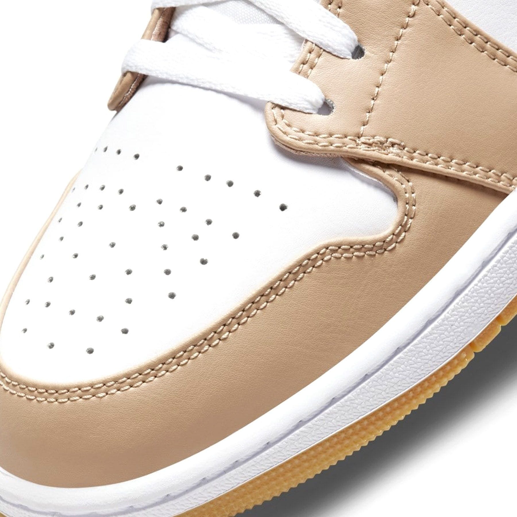 Air Jordan 1 Mid 'Tan Gum' — UK 3 | EU 35.5 | US 3.5 — Lifestyle View