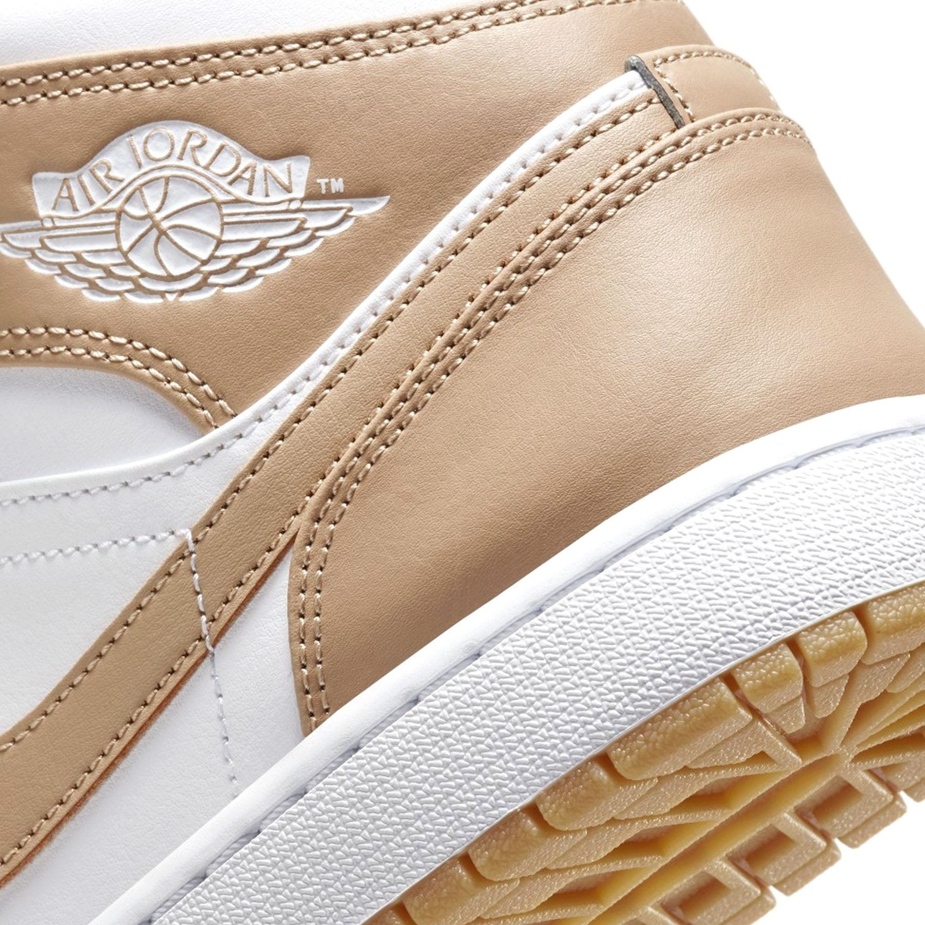 Air Jordan 1 Mid 'Tan Gum' — UK 3 | EU 35.5 | US 3.5 — Alternate View 7