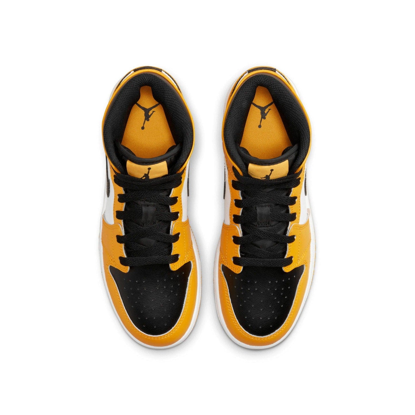 Air Jordan 1 Mid GS 'Taxi' — UK 13.5 | EU 32 | US 1Y — Back View
