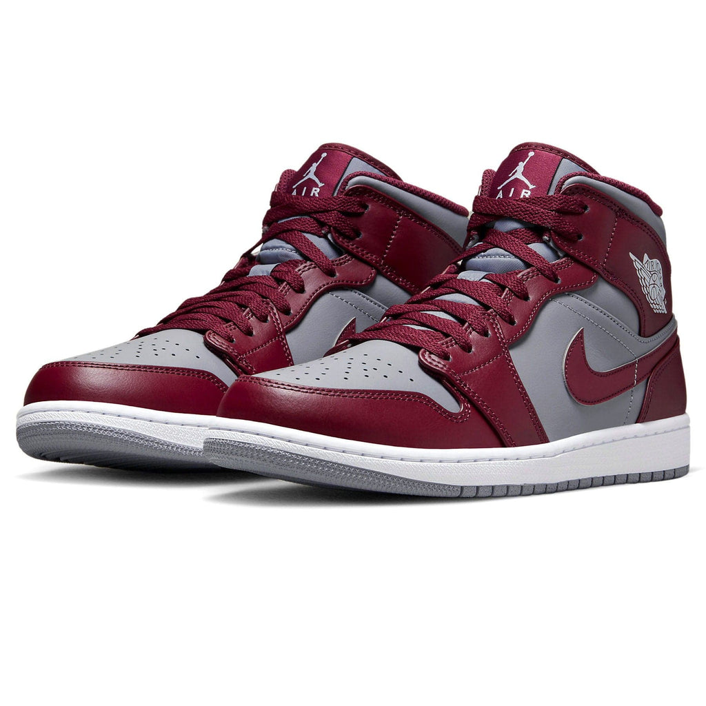 Air Jordan 1 Mid 'Cherrywood Red' — UK 3 | EU 35.5 | US 3.5 — Top View