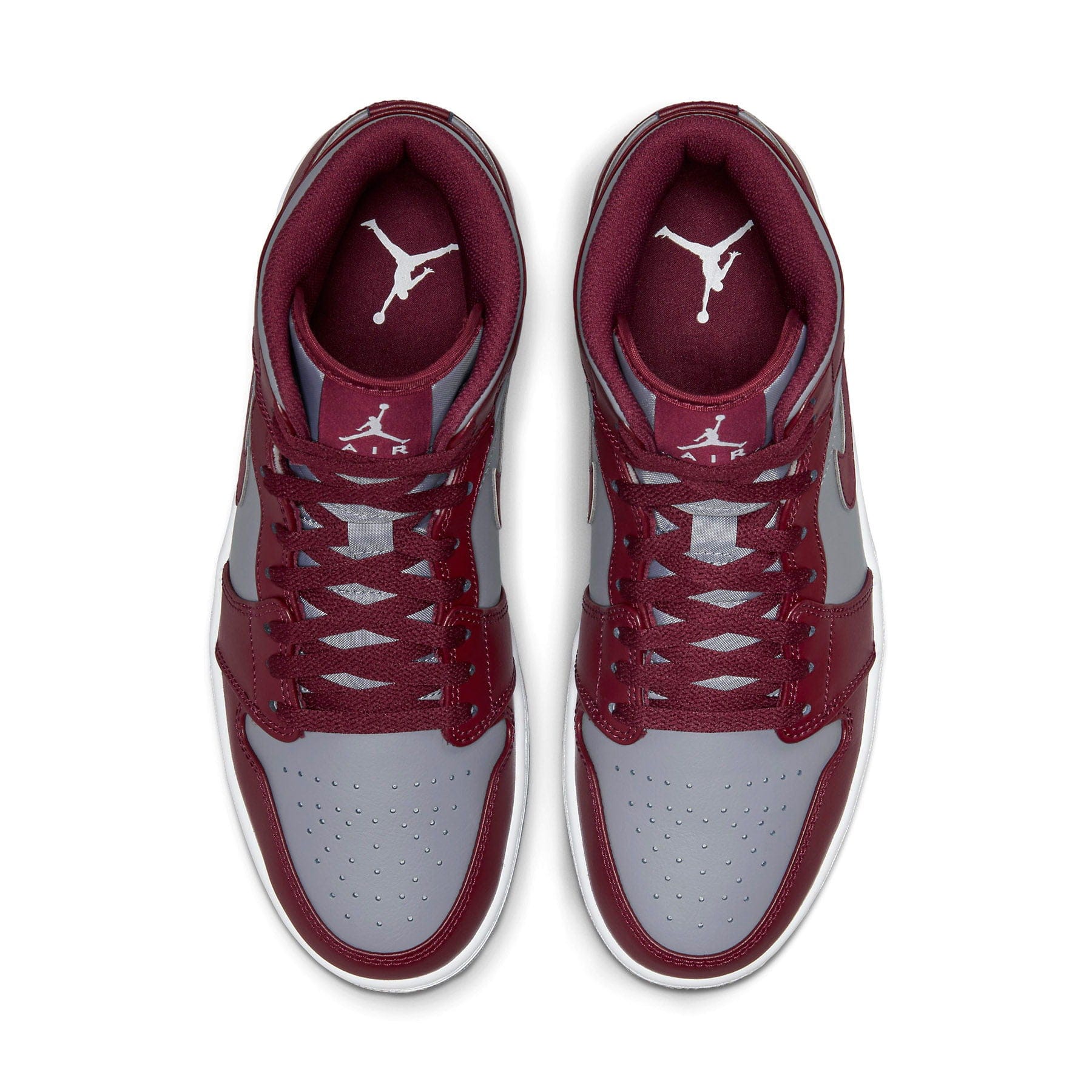 Air Jordan 1 Mid 'Cherrywood Red' — UK 3 | EU 35.5 | US 3.5 — Back View