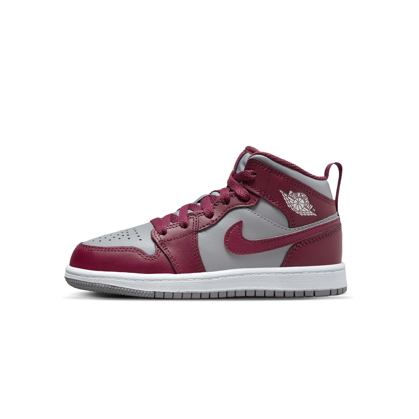 Air Jordan 1 Mid PS 'Cherrywood Red' — UK 3 | EU 35.5 | US 3.5 — Front View