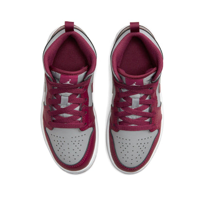 Air Jordan 1 Mid PS 'Cherrywood Red' — UK 3 | EU 35.5 | US 3.5 — Back View